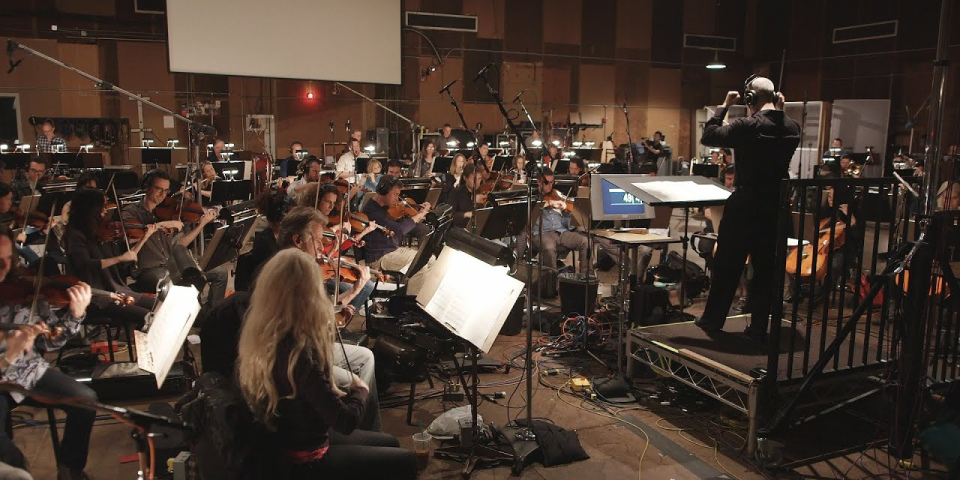 Orchestral Studio Recording Stage